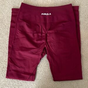 Women's Red Leggings